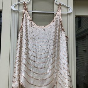 Night out sparkly tank